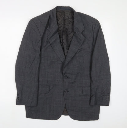 Chatleys Mens Grey Wool Jacket Suit Jacket Size 40 Regular