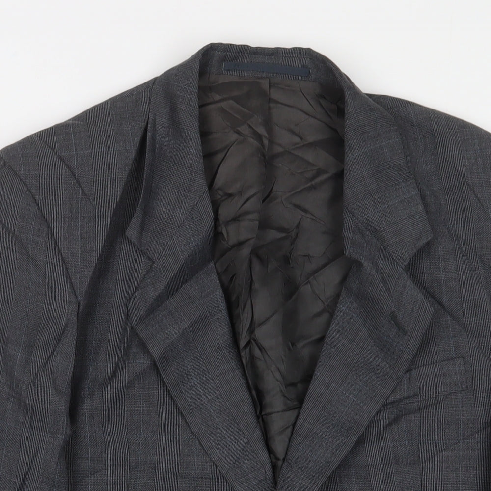 Chatleys Mens Grey Wool Jacket Suit Jacket Size 40 Regular