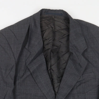 Chatleys Mens Grey Wool Jacket Suit Jacket Size 40 Regular