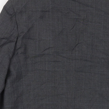 Chatleys Mens Grey Wool Jacket Suit Jacket Size 40 Regular