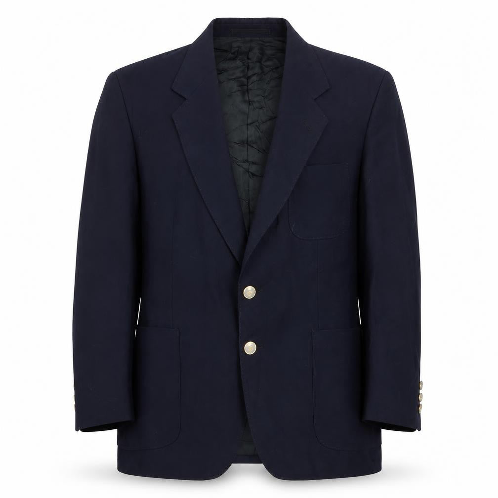 Mens UK Size 40 VARTEKS Regular Blue Suit Jacket