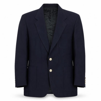 Mens UK Size 40 VARTEKS Regular Blue Suit Jacket
