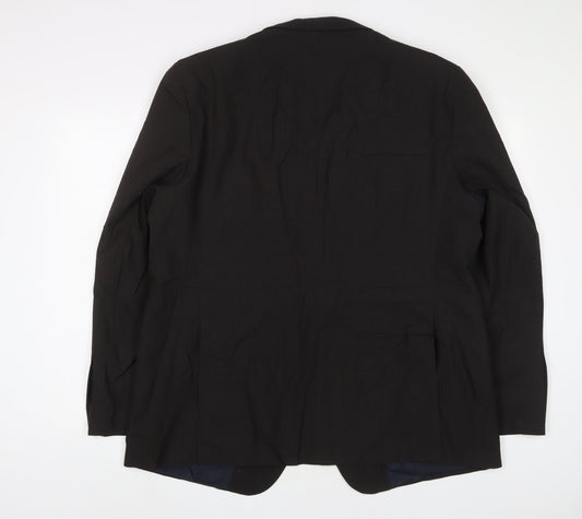 Mens UK Size 46 Marks and Spencer Regular Brown Suit Jacket