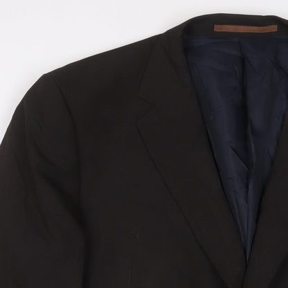 Mens UK Size 46 Marks and Spencer Regular Brown Suit Jacket