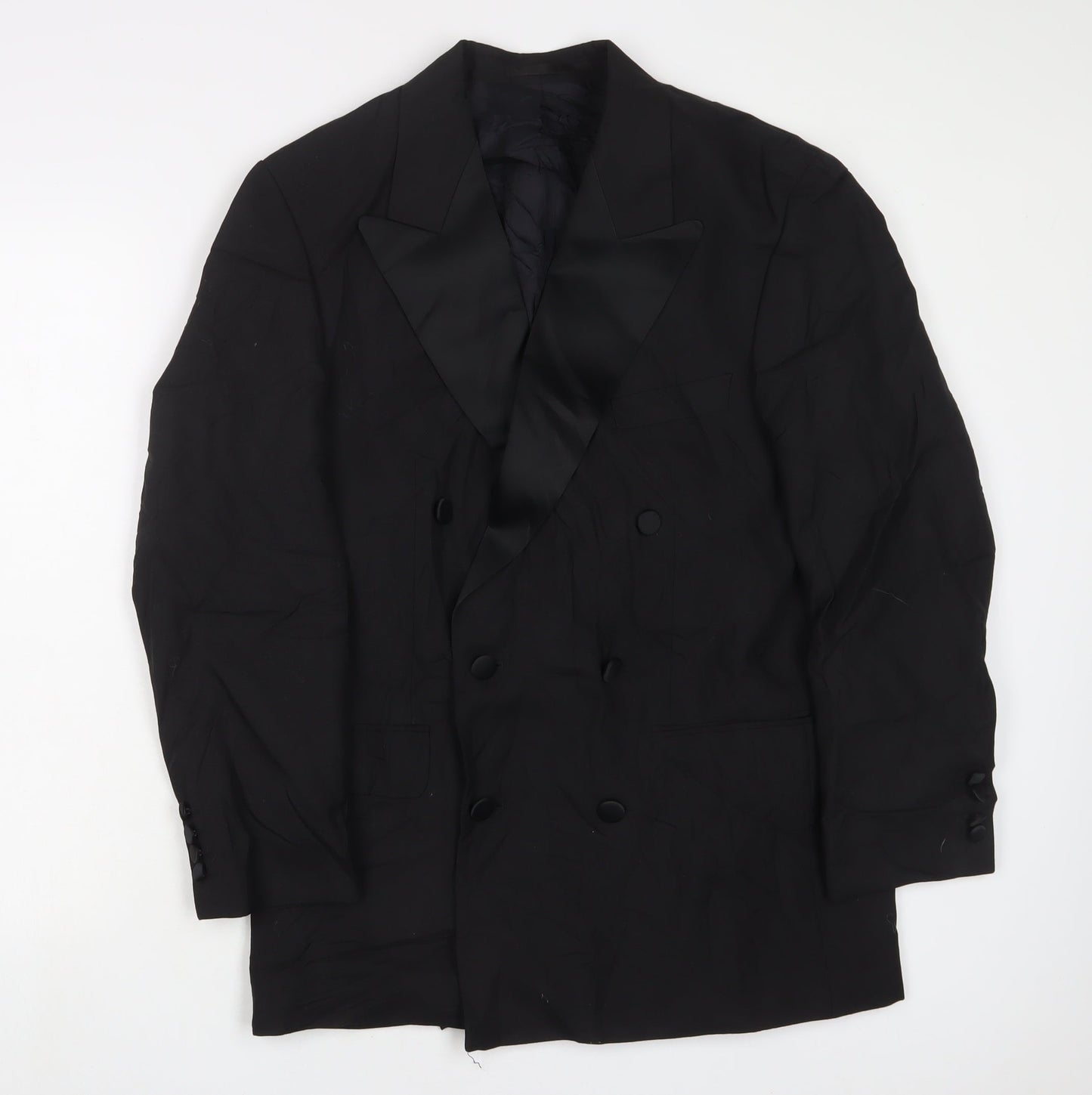 Mens UK Size 38 Mr Harry Regular Black Suit Jacket