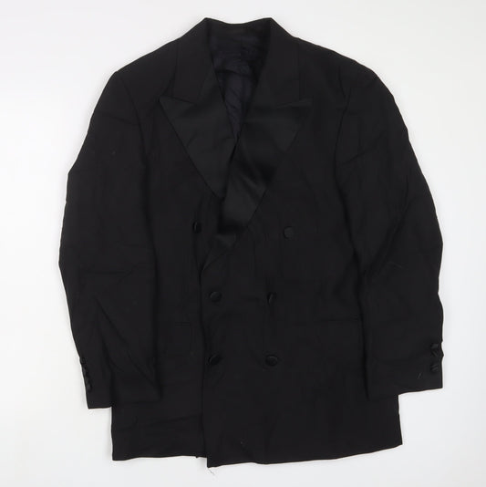 Mens UK Size 38 Mr Harry Regular Black Suit Jacket