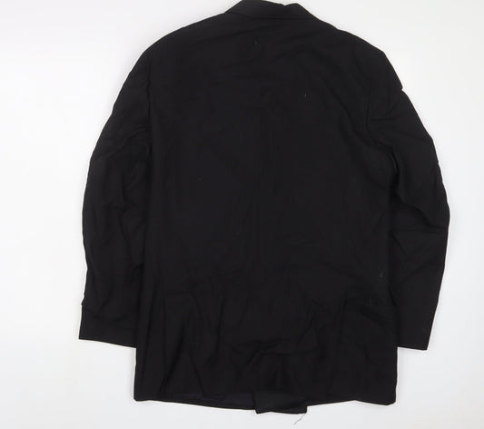 Mens UK Size 38 Mr Harry Regular Black Suit Jacket