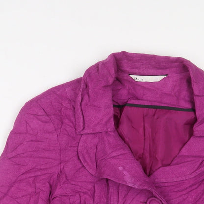 Womens UK Size 12 BHS Purple Jacket
