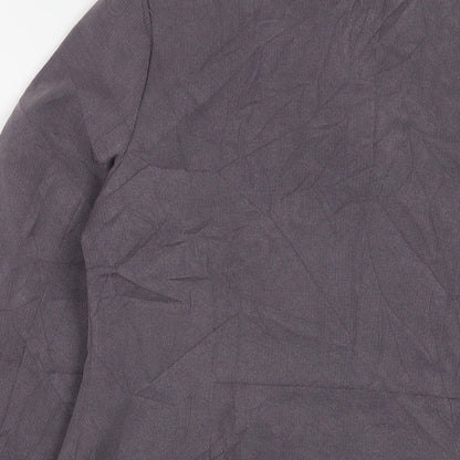 NEXT Womens Grey Jacket Blazer Size 14 Button