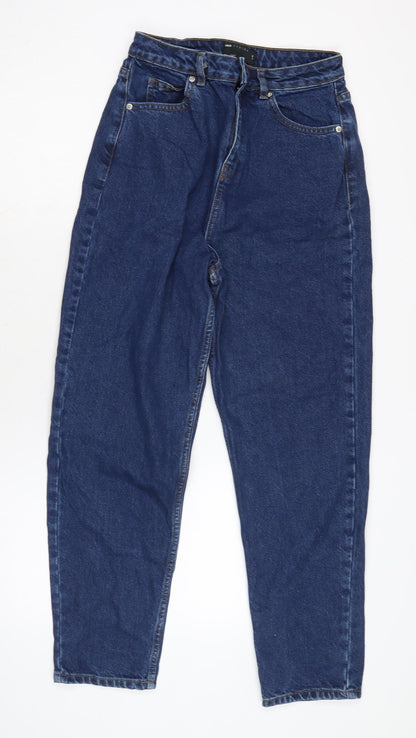 ASOS Mens Blue Cotton Straight Jeans Size 28 in L26 in Regular Zip