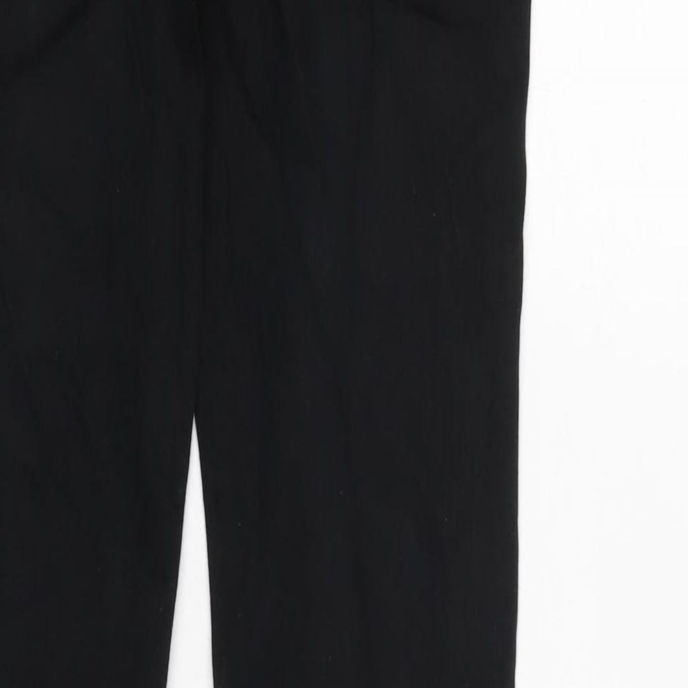 Topman Mens Black Cotton Blend Skinny Jeans Size 30 in L27 in Regular Zip