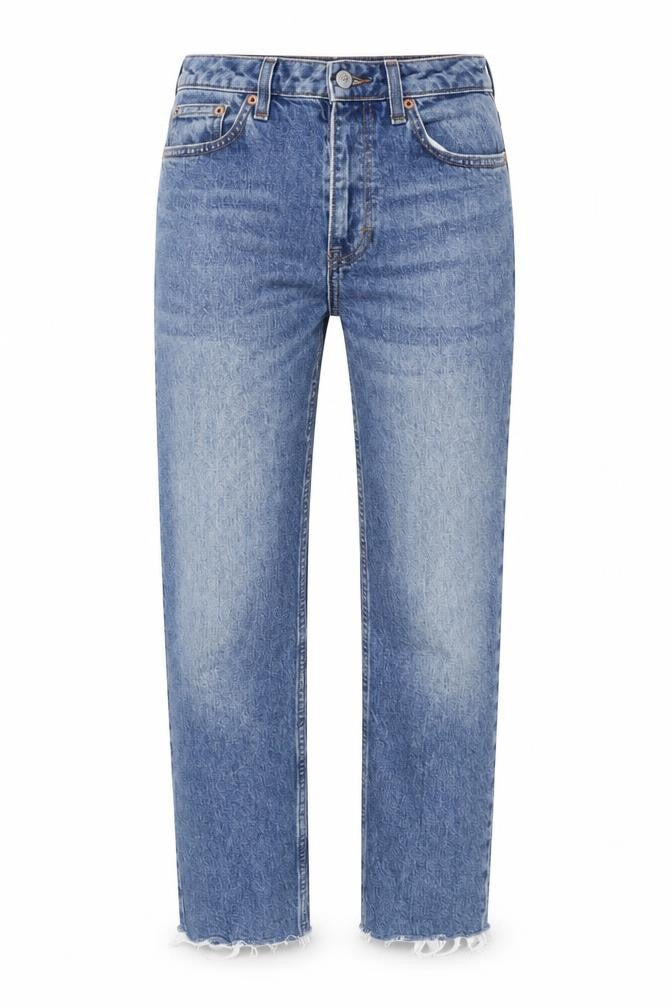 Womens UK Size 28 in Topshop Regular Fit Straight Blue Jeans