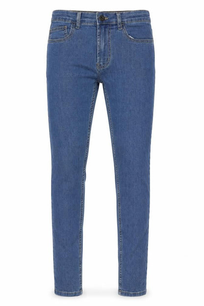 Mens UK Size 28 in Denim & Co. Regular Fit Skinny Blue Jeans