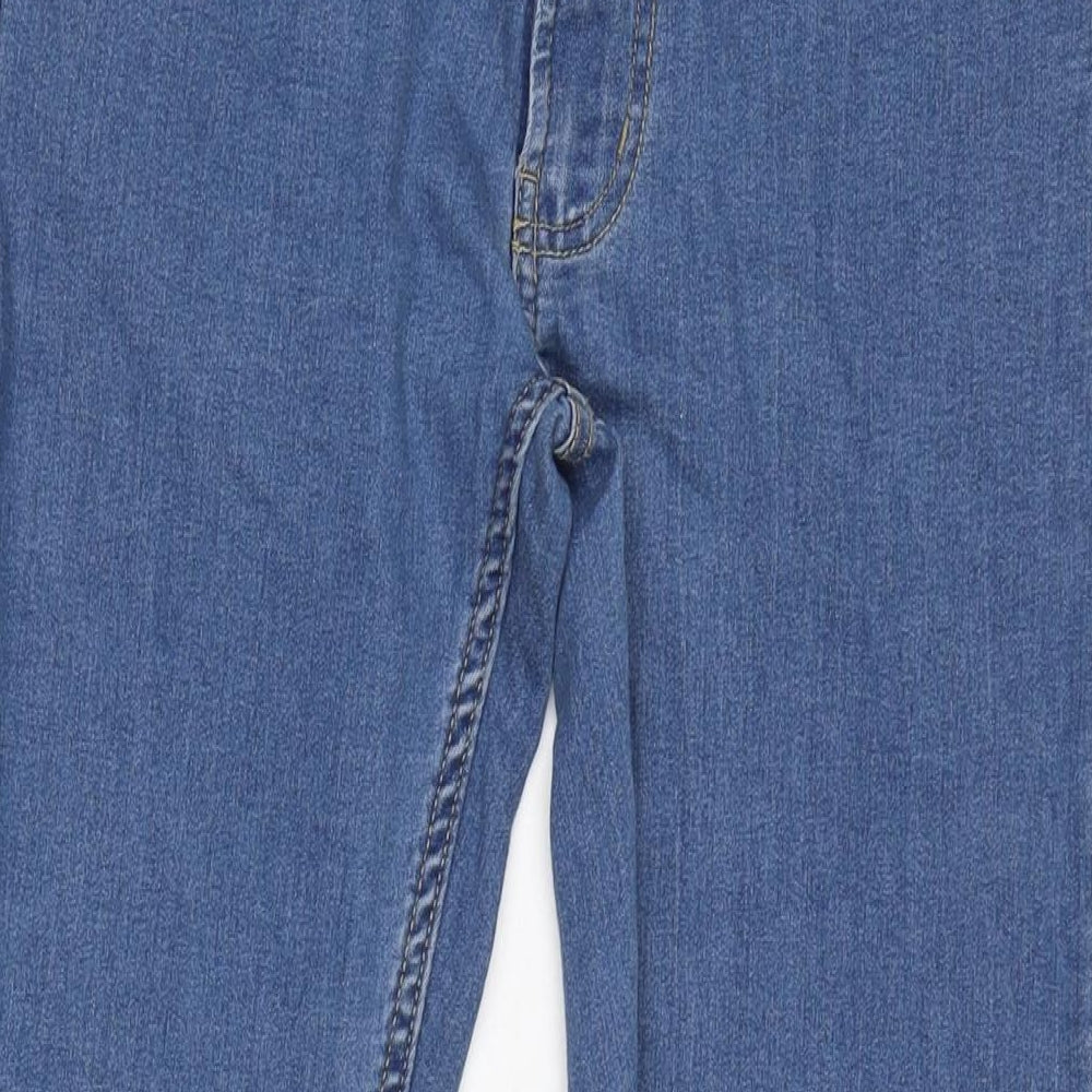 Denim & Co. Mens Blue Cotton Blend Skinny Jeans Size 28 in L29 in Regular Zip