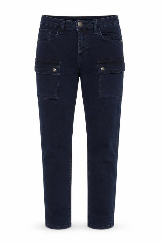 Womens UK Size 26 in Topshop Regular Fit Tapered Blue Jeans