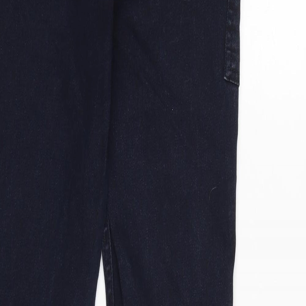 Womens UK Size 26 in Topshop Regular Fit Tapered Blue Jeans