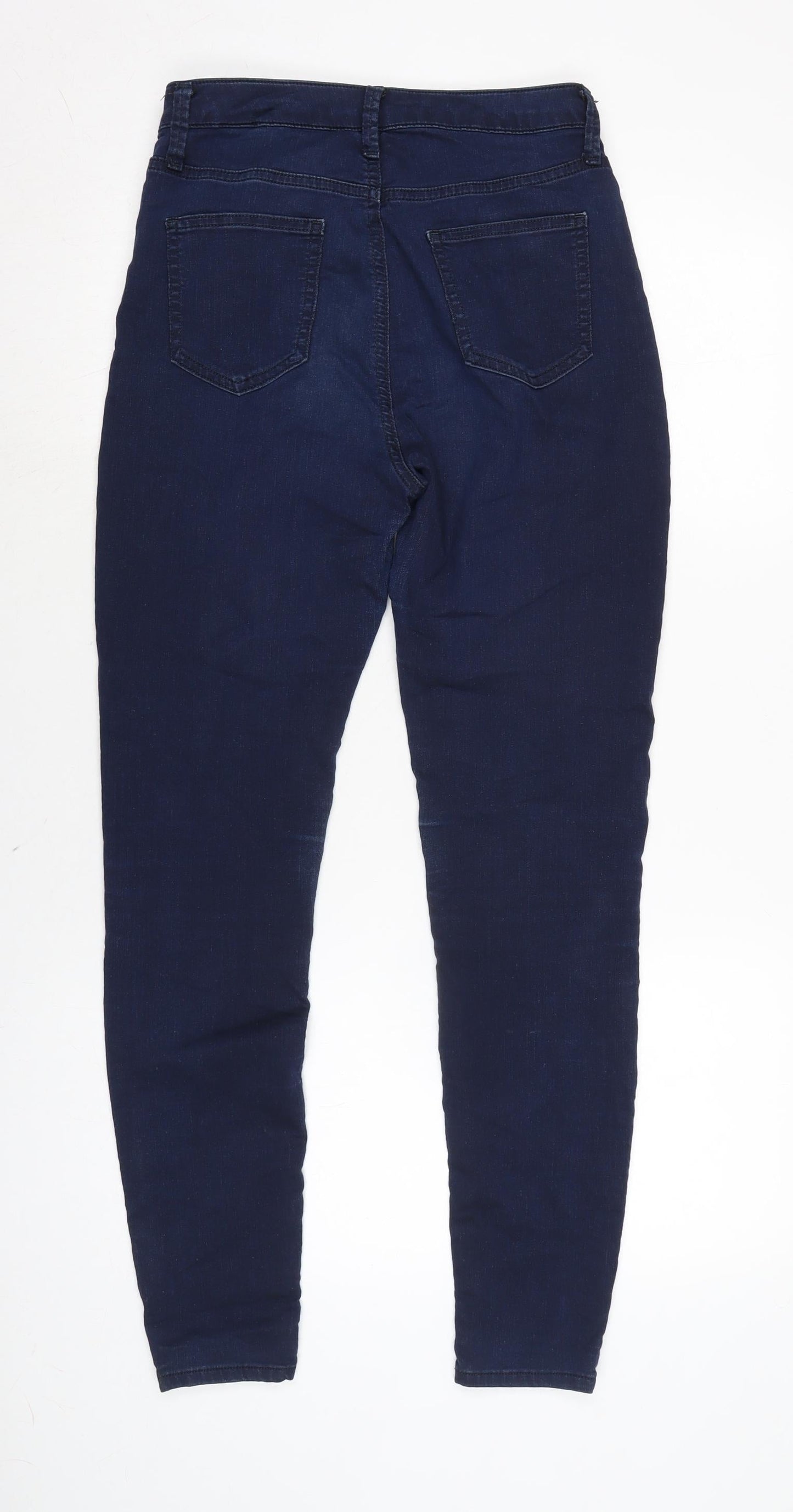 Womens UK Size 10 Marks and Spencer Regular Fit Skinny Blue Jeans
