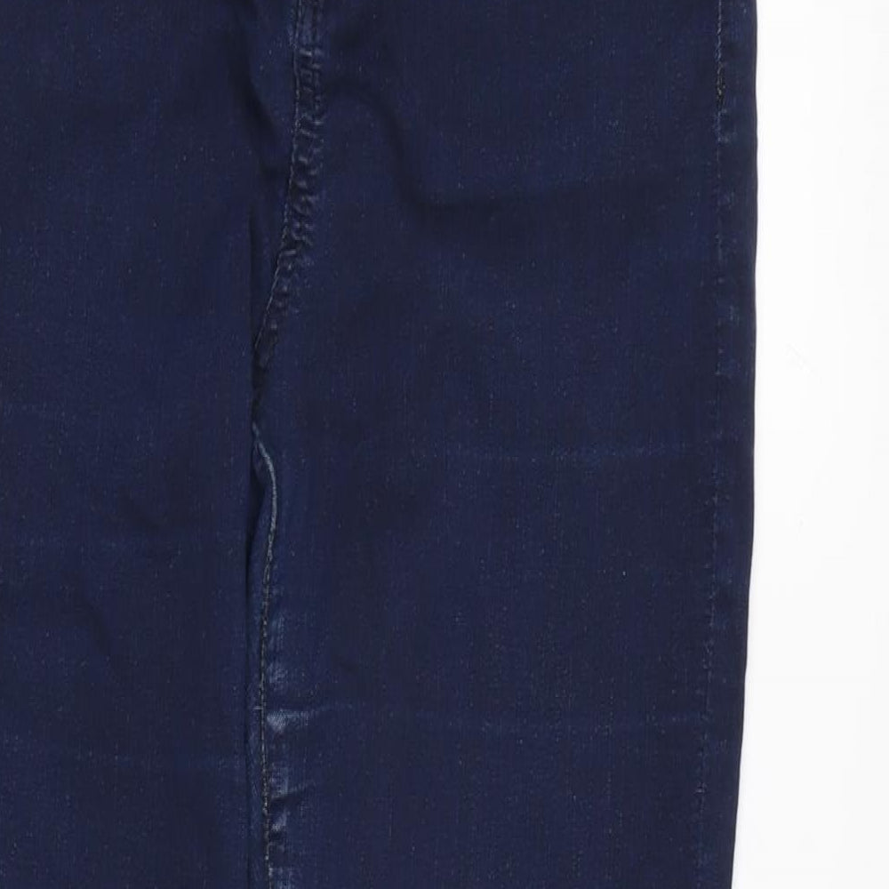 Womens UK Size 10 Marks and Spencer Regular Fit Skinny Blue Jeans