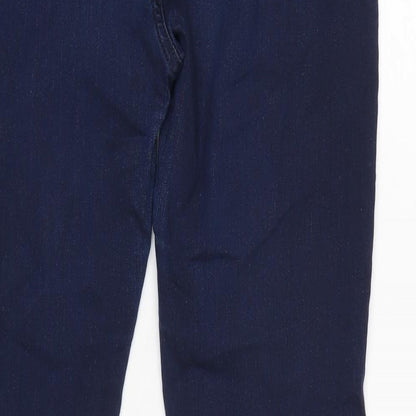 Womens UK Size 10 Marks and Spencer Regular Fit Skinny Blue Jeans