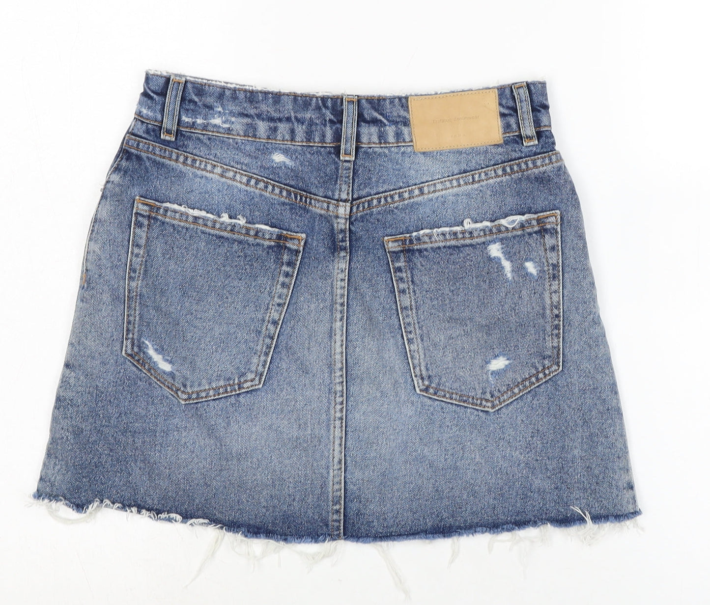 Womens UK Size XS Zara A-Line  Skirt