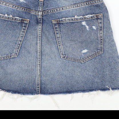 Womens UK Size XS Zara A-Line  Skirt