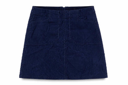 Womens UK Size 6 F&F A-Line Corduroy Skirt