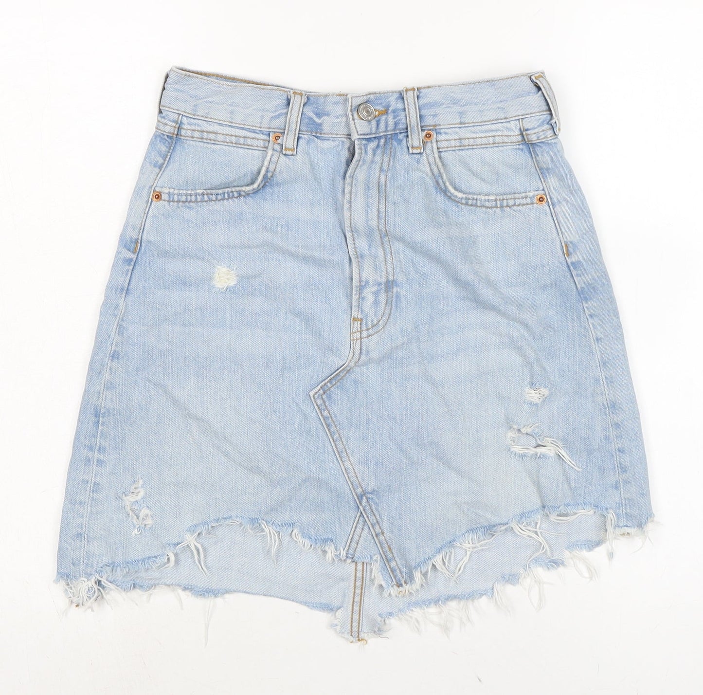 Womens UK Size S Zara A-Line  Skirt