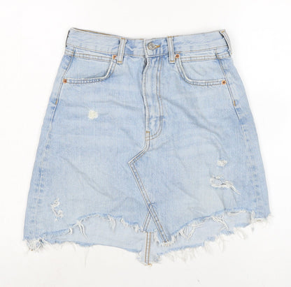 Womens UK Size S Zara A-Line  Skirt