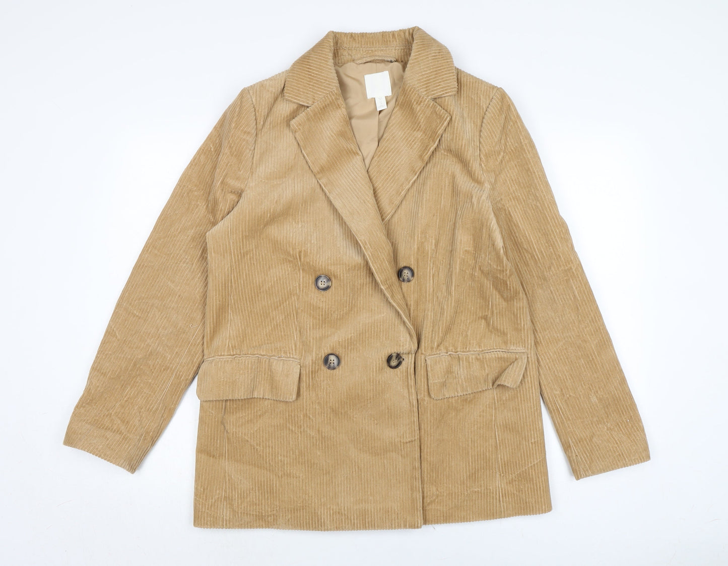 Womens UK Size 14 H&M Brown Jacket