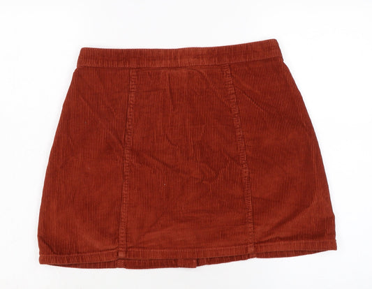 Womens UK Size 12 Denim & Co. A-Line Corduroy Skirt