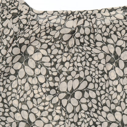 Womens UK Size 16 Marks and Spencer Multicoloured Tunic Button-Up