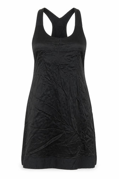 Next Womens Black Acetate A-Line Size 10 Round Neck