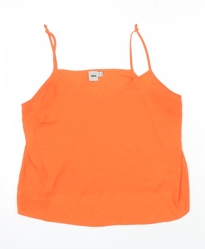 Womens UK Size 14 ASOS Multicoloured Camisole Blouse