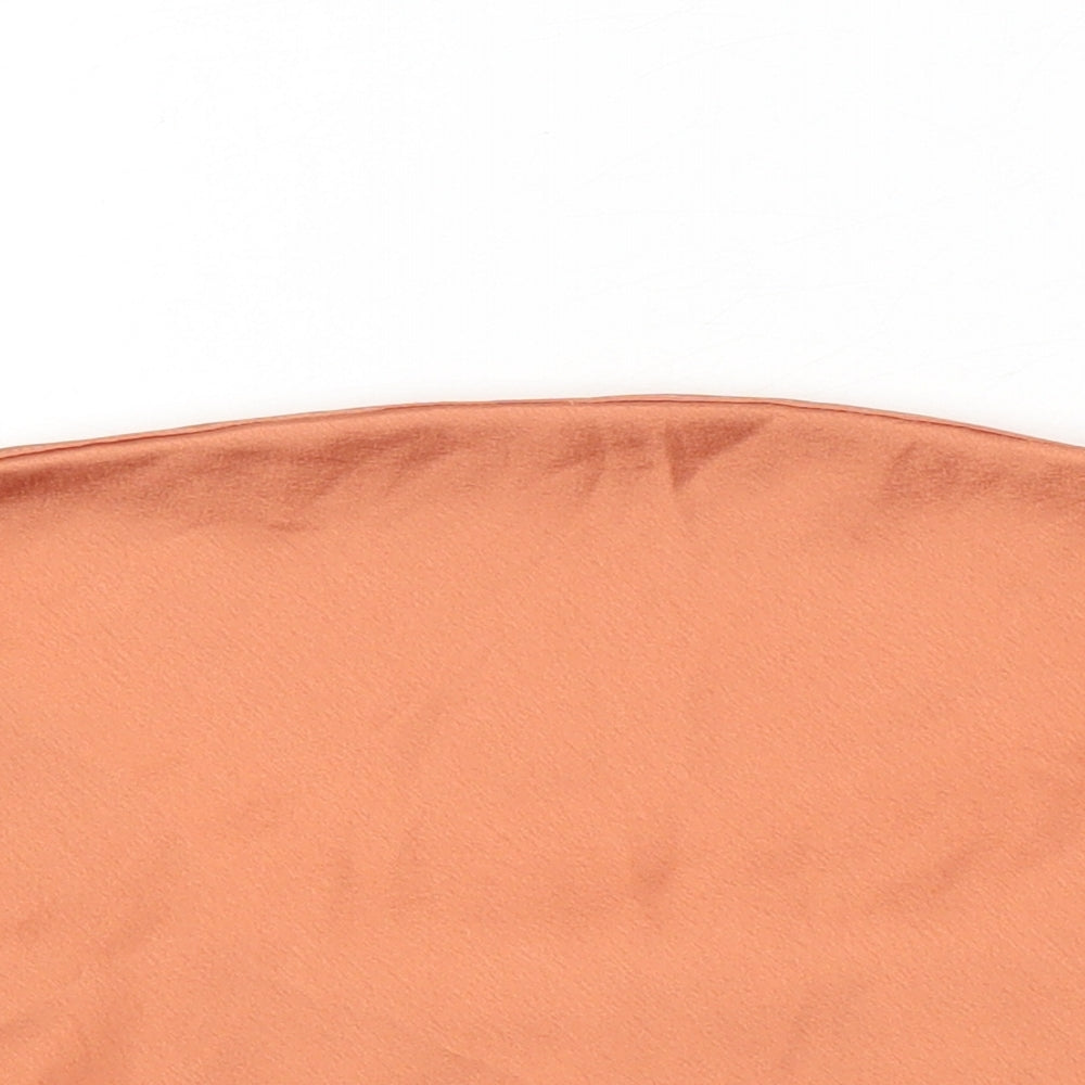 Nasty Gal Womens Brown Polyester Camisole Blouse Size 12 Square Neck