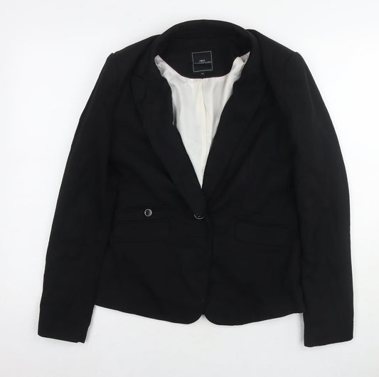 Womens UK Size 10 NEXT Black Jacket Blazer