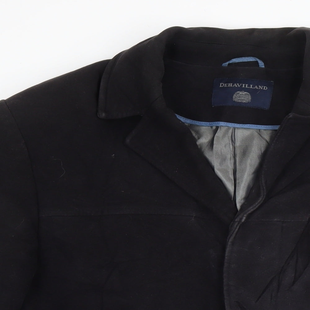 Mens UK Size L Terry de Havilland Black Jacket