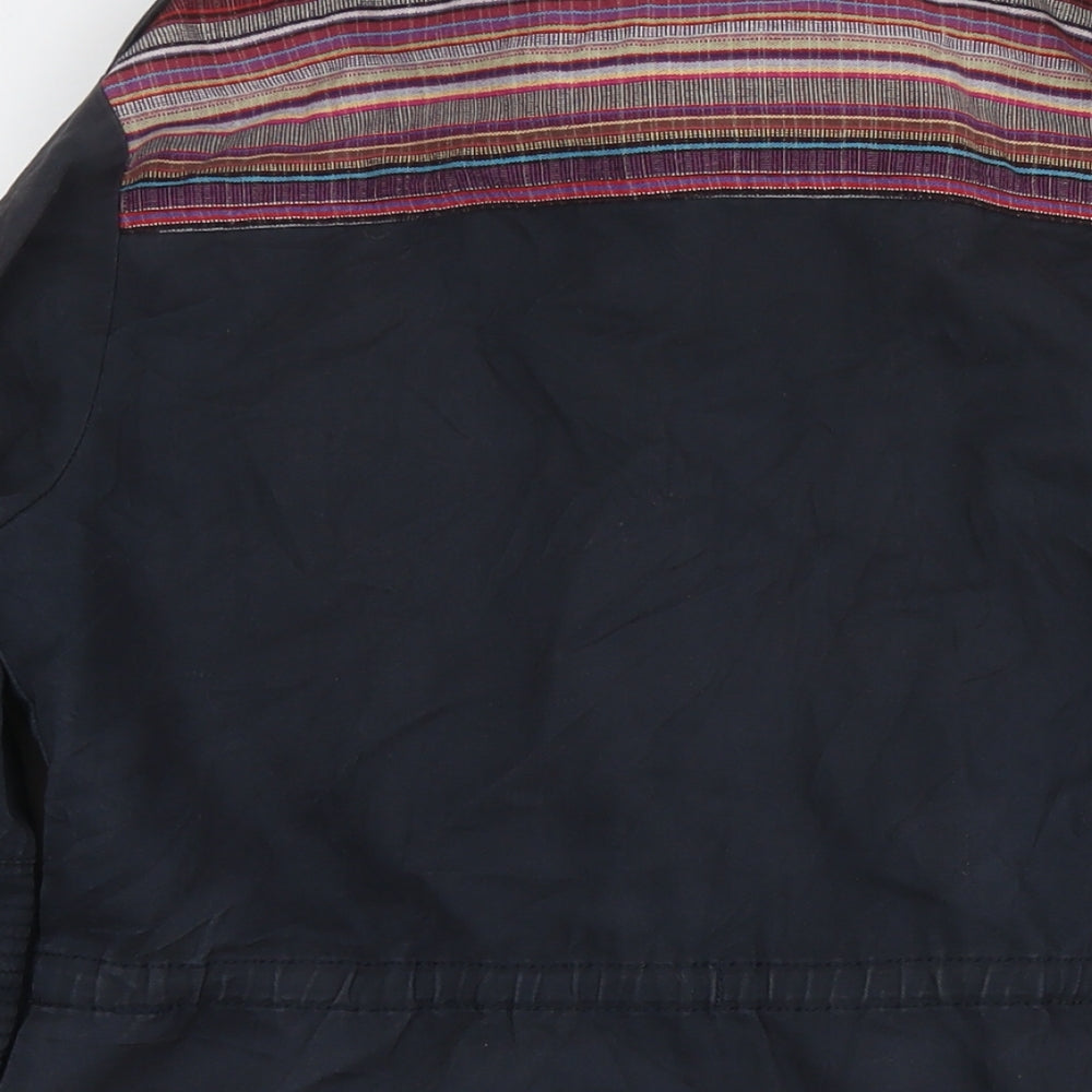 Womens UK Size 14 New Look Black Parka Coat