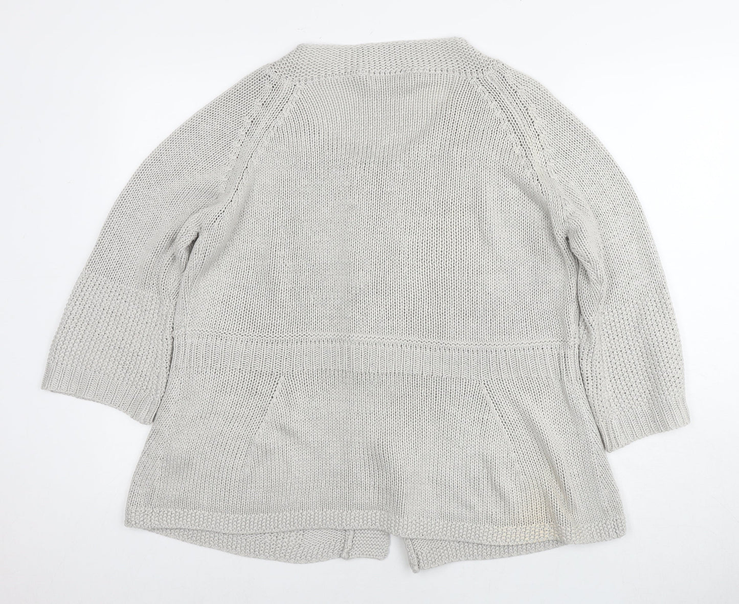 Womens UK Size 20 Marks and Spencer Grey Cardigan Jumper