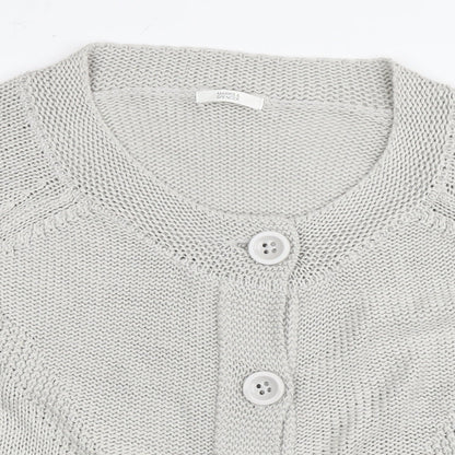 Womens UK Size 20 Marks and Spencer Grey Cardigan Jumper