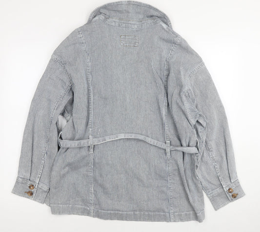 Womens UK Size 16 Per Una Blue Jacket