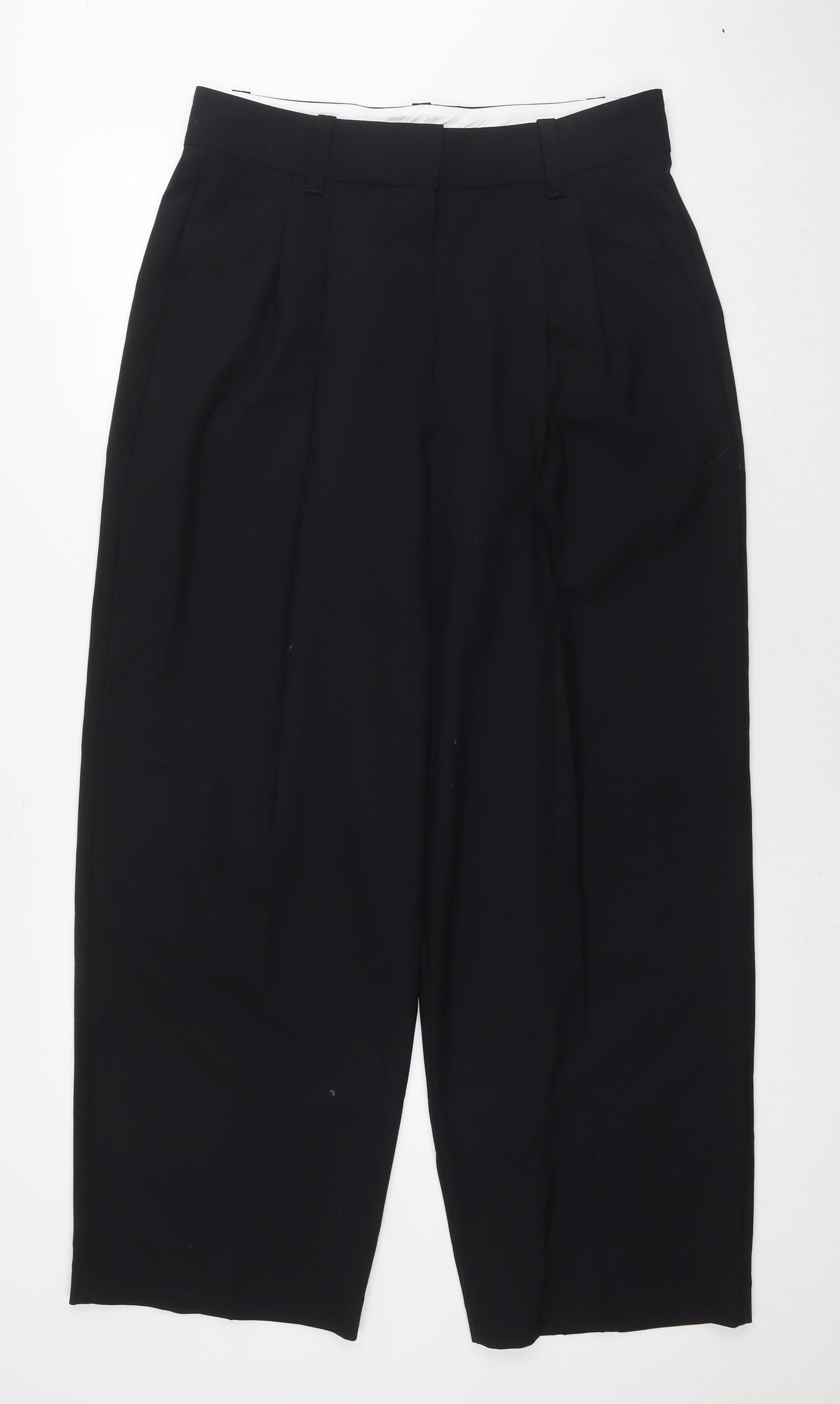 Womens UK Size 14 Marks and Spencer Regular Fit  Black Trousers