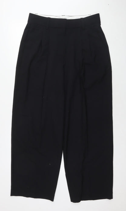 Womens UK Size 14 Marks and Spencer Regular Fit  Black Trousers