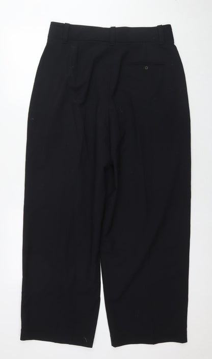 Womens UK Size 14 Marks and Spencer Regular Fit  Black Trousers