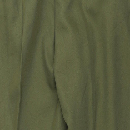 Womens UK Size 22 Slimtru Regular Fit  Green Trousers