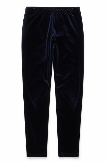 H&M Girls Blue Polyester Jegging Trousers Size 14-15 Years L30 in Regular Pullover