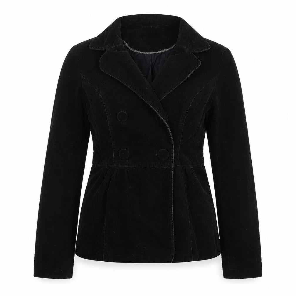 Marks & Spencer Womens Black Jacket Blazer Size 8 Zip
