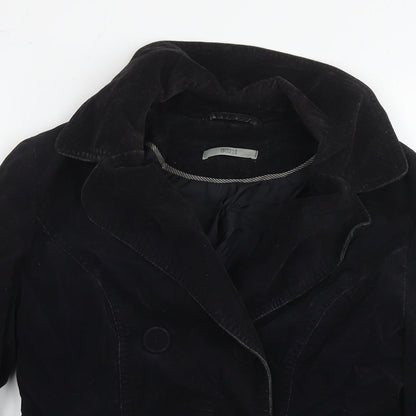 Marks and Spencer Womens Black Jacket Blazer Size 8 Zip