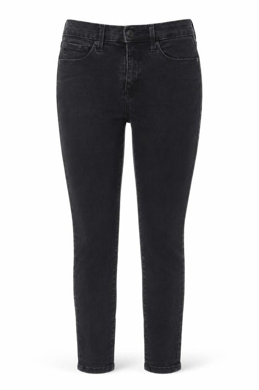 Womens UK Size 6 Gap Regular Fit Skinny Black Jeans