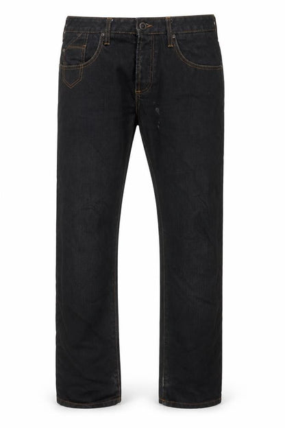 Mens UK Size 32 in Burton Regular Fit Straight Black Jeans