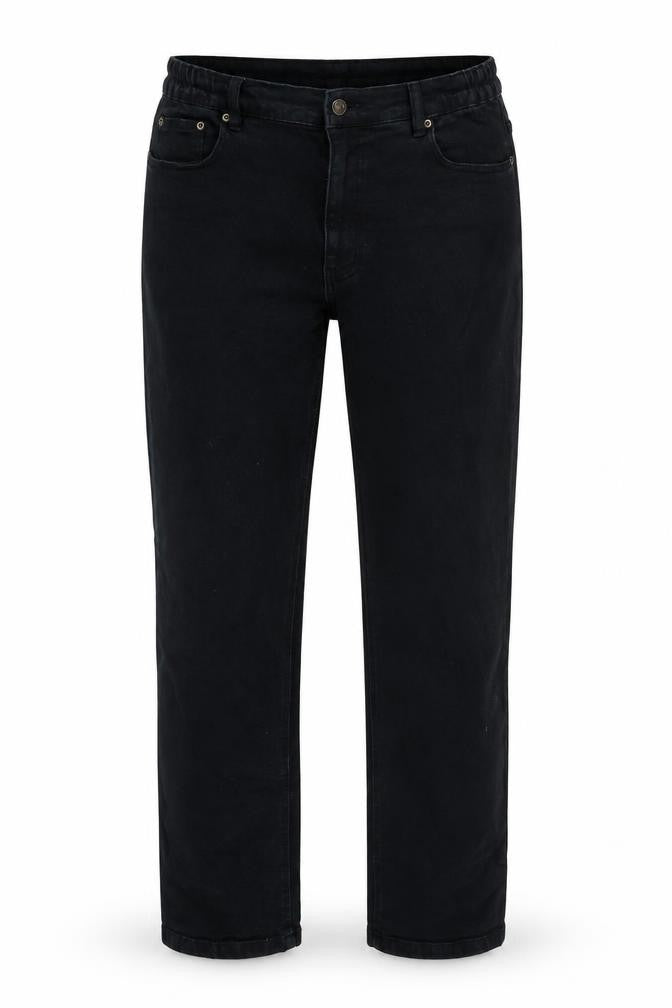 Womens UK Size 34 in Pegasus Regular Fit Straight Black Jeans